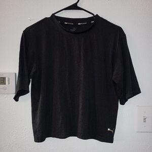 Puma Women's Black Crop Top